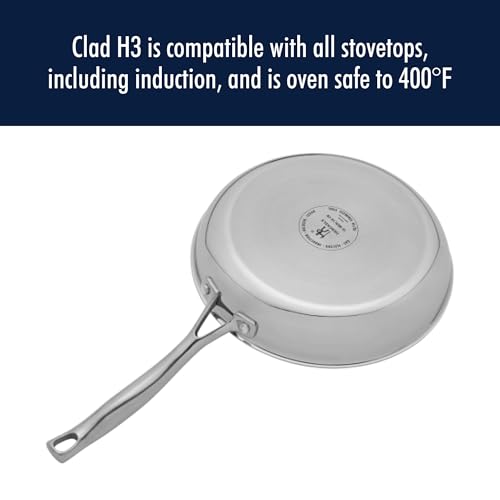 Clad H3 10 pc Induction Ceramic Nonstick Pot and Pan Set (Ceramic / 10-pc - Clad H3)