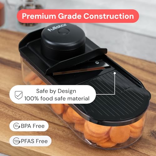 Essential Mandoline Vegetable Slicer & Julienne Cutter