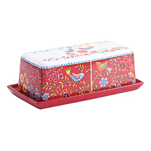 Ceramic Butter Dish with Lid