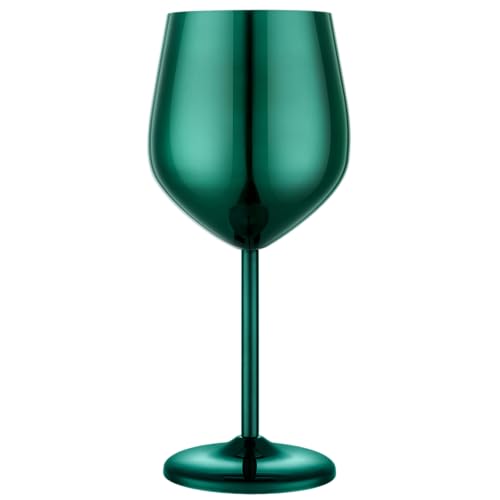 17oz Unbreakable Stainless Steel Wine Glasses