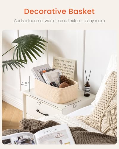 Small Woven Storage Basket for Organizing