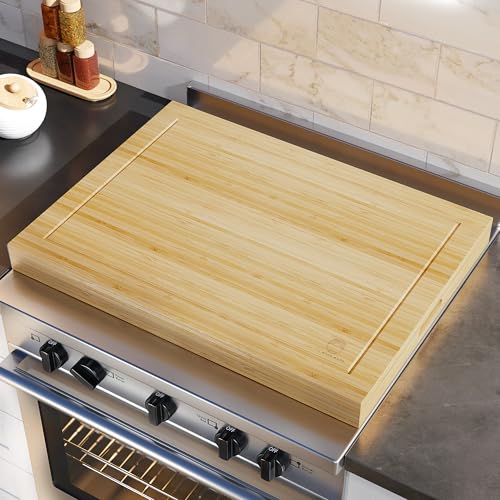 Noodle Board Stove Cover Cutting Board with Handle