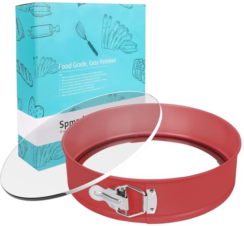 10In Glass Bottom Springform Pan
