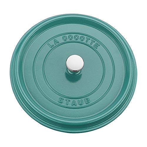 Cast Iron 5.5 (5.5-qt Round / Turquoise)