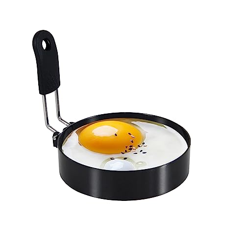 Egg Rings with Silicone Handle