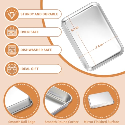 Stainless Steel Baking Sheet Set of 2