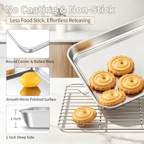 Baking Sheet with Rack Set
