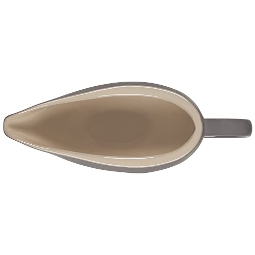Heritage Stoneware Gravy Boat (16 Ounces / Oyster)