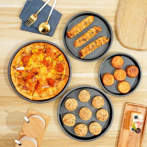 2Pcs Pizza Pan