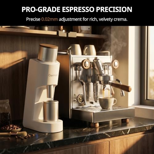 Single Dose Coffee Grinder (White)