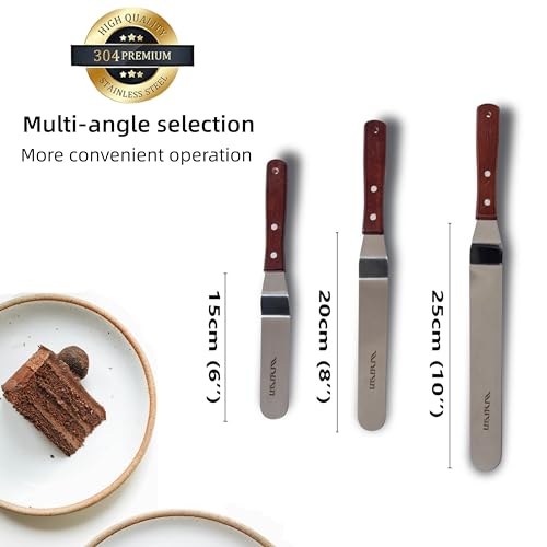 Icing Spatula Set of 6 8 10 Inches
