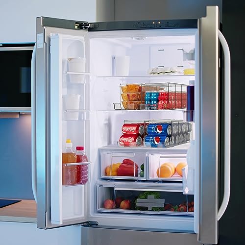 Drink Organizer for Fridge & Soda Can Dispenser