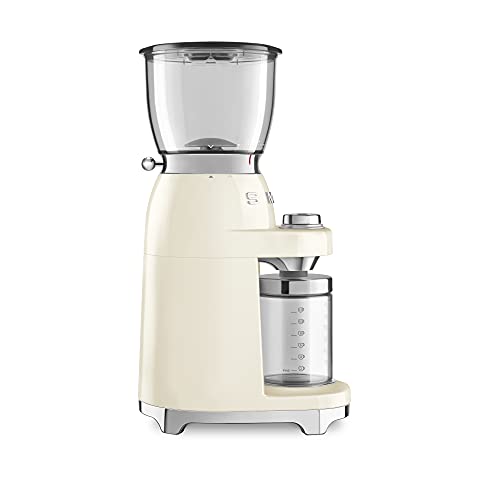 50's Retro Style Aesthetic Coffee Grinder (Cream)