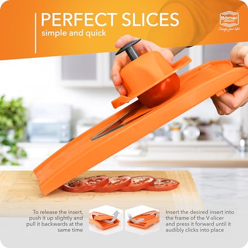 Mandoline Slicer V1 (3. Pro / Orange)