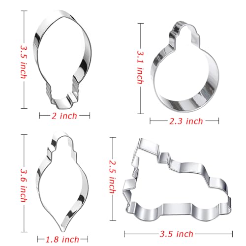 Cookie Cutters Shapes Set 2024 Metal Basic Biscuit Mold for Baking