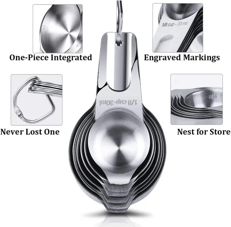 Measuring Cups and Spoons Set of 9