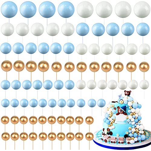 108 Pcs Ball Cake Toppers