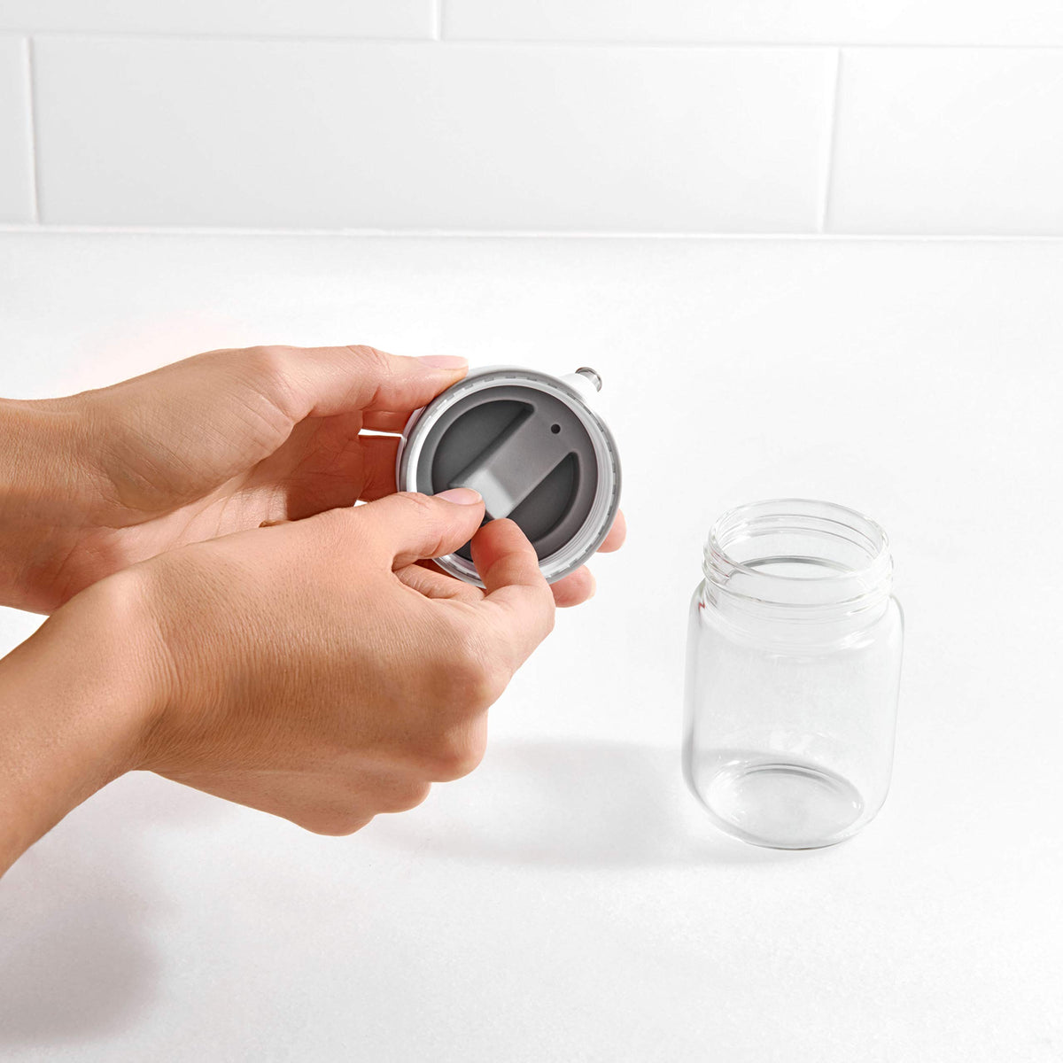 Good Grips Precision Pour Glass Dispenser for Soy Sauce (5.1 Ounces / Dispenser)