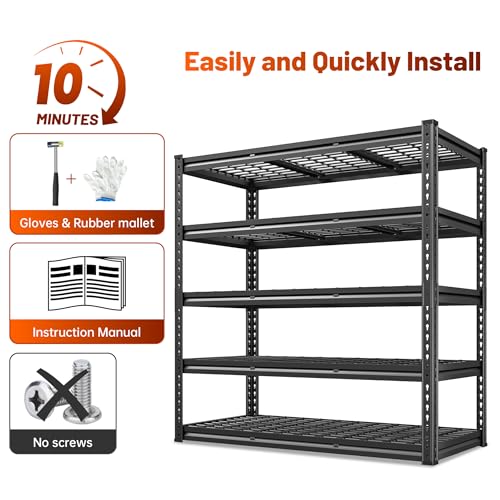 72''H Storage Shelves