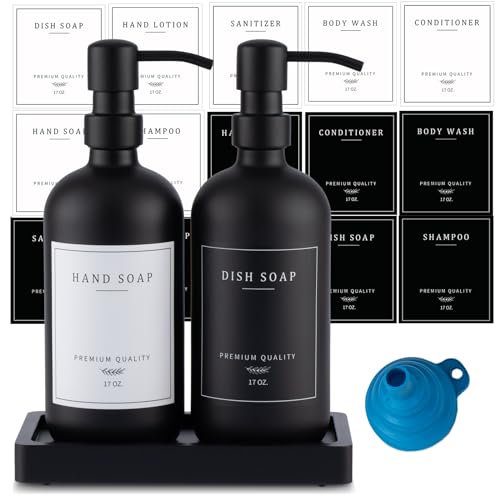 Dish Soap Dispenser Set