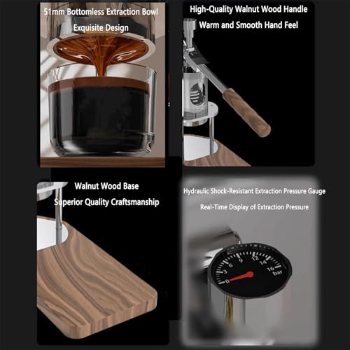 Manual Espresso Coffee Machine (51mm)