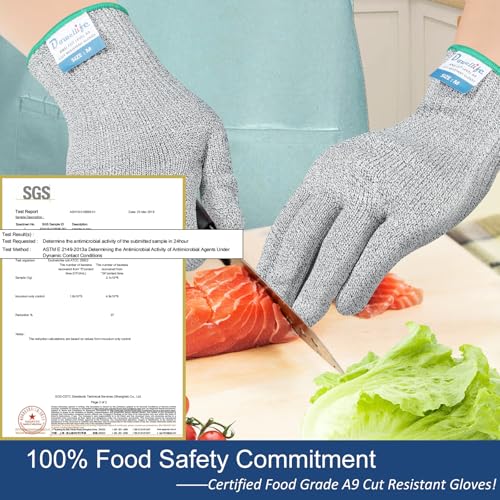 Level 8 Reinforced Cut Resistant Gloves