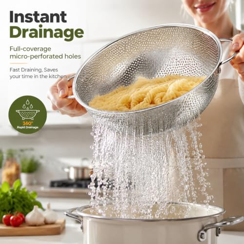 Stainless Steel Colander 3qt