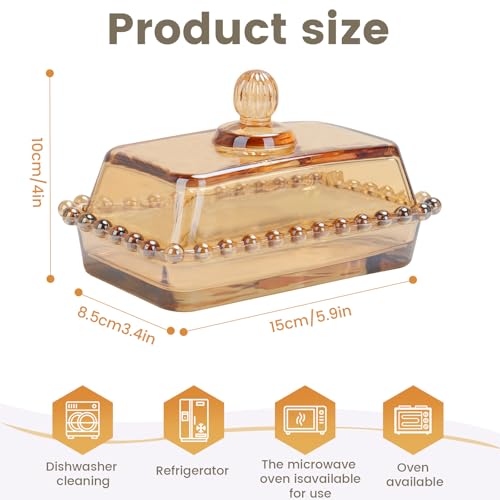 Butter Dish with Lid for Countertop