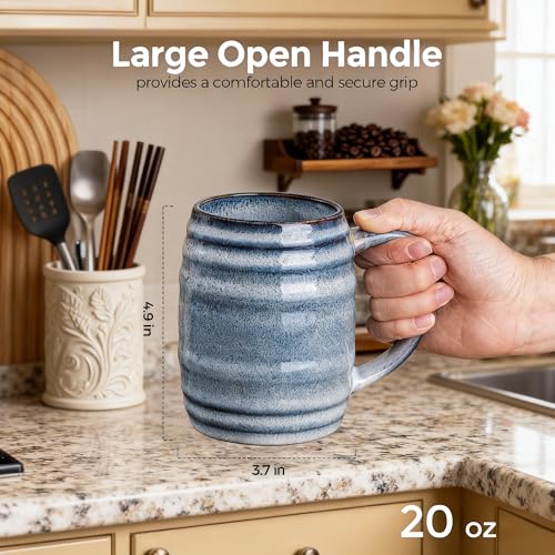 Large Coffee Mugs Set