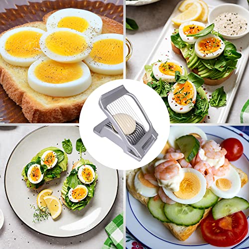 Egg Slicer for Hard Boiled Eggs Egg Cutter Strawberry Slicer