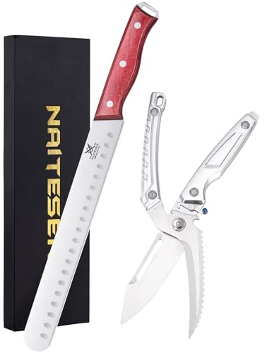 3PCS Professional Brisket Carving Knife Set