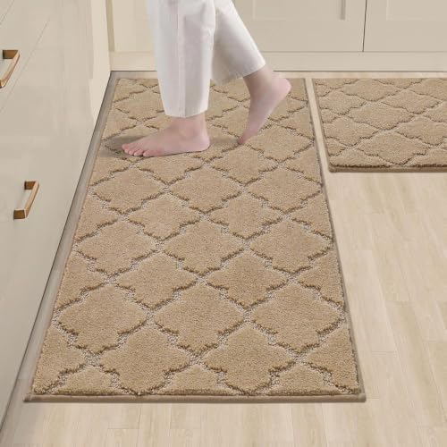 Soft Kitchen Floor Mats for in Front of Sink Super Absorbent Kitchen Rugs and Mats 20"x59" Non