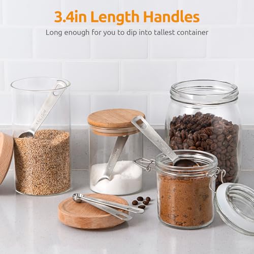 18 8 Stainless Steel Measuring Spoons Set