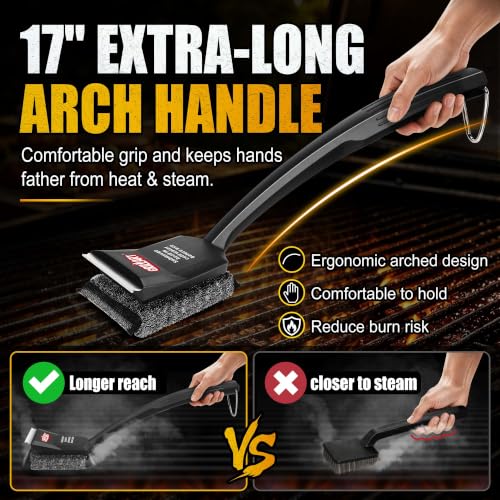 Grill Brush Bristle Free