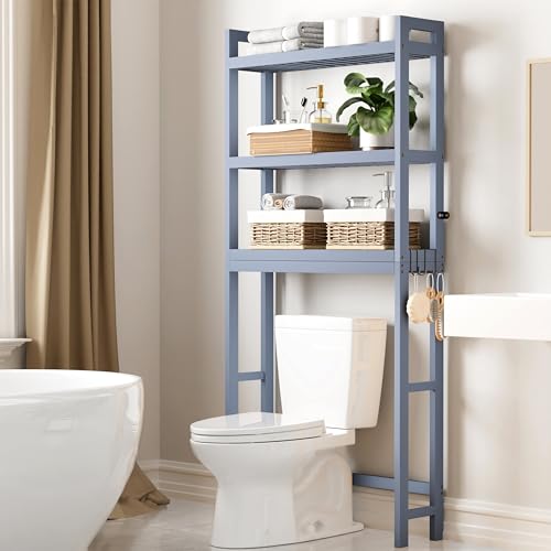 Bamboo Over The Toilet Storage Cabinet