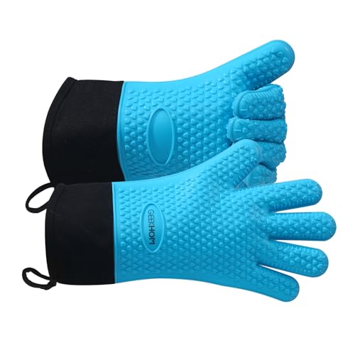 BBQ Gloves Grilling Gloves Heat Resistant Oven Gloves