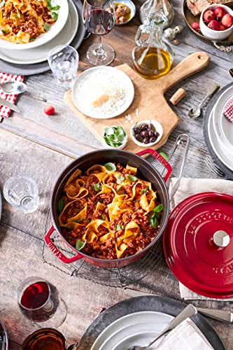 Cast Iron Dutch Oven 5 (5-qt Tall / Cherry)