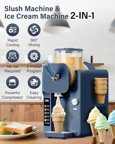 Slush machine and ice cream machine 2