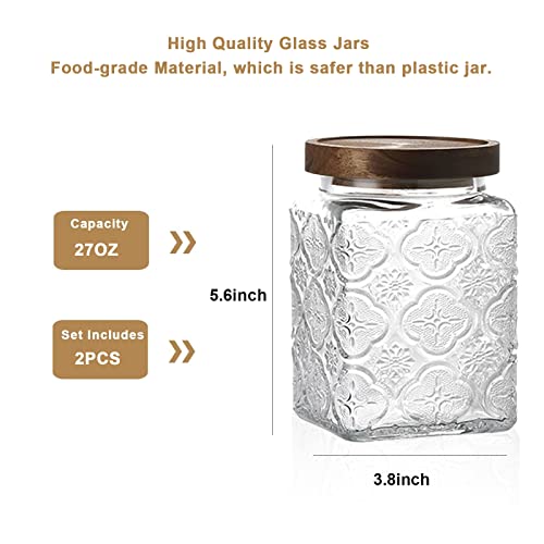 Vintage Glass Airtight Storage Jar