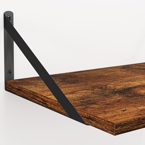 12 Inch Deep Floating Shelves with Bracket