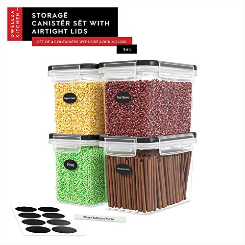 Flour and sugar containers
