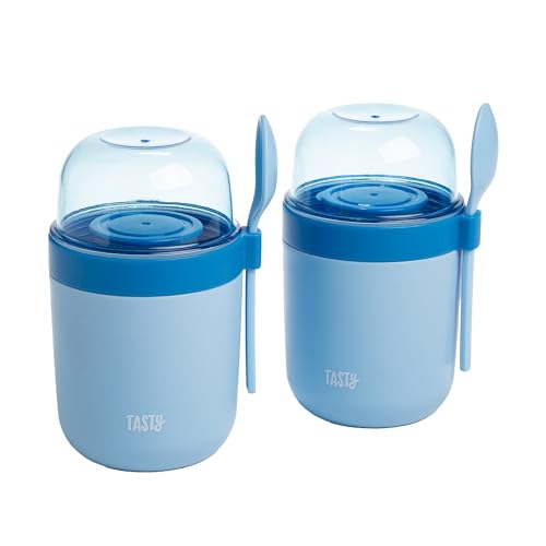 Travel Snack Cups with Spoons
