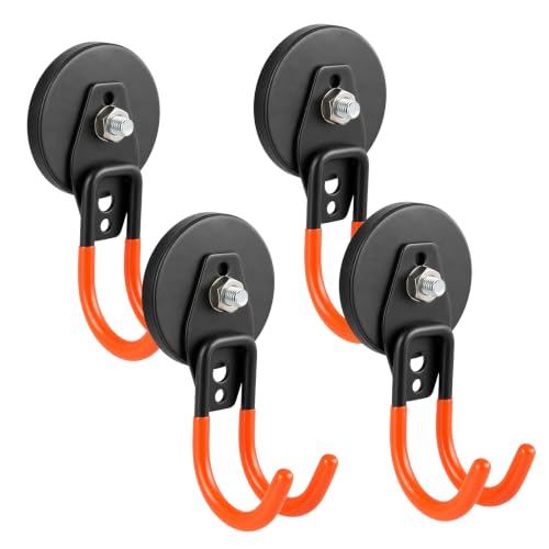 Heavy Duty Storage Magnetic Utility Hooks Large Garage Magnet Hooks with Anti