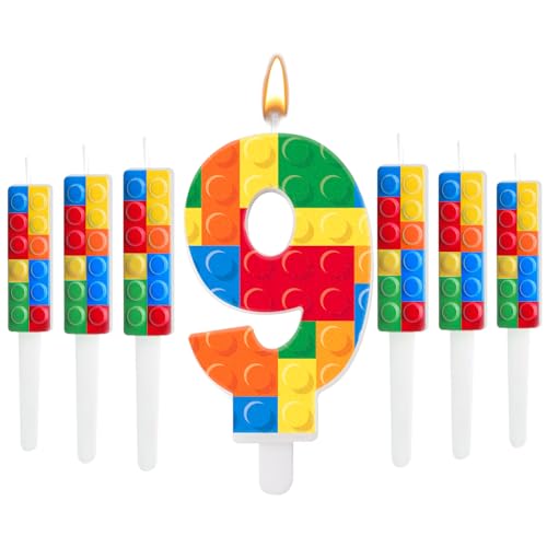 Themed Birthday Candles Set Number Candle Birthday Party Decoration Cake Topper for Party Decoration Theme Party Supplies