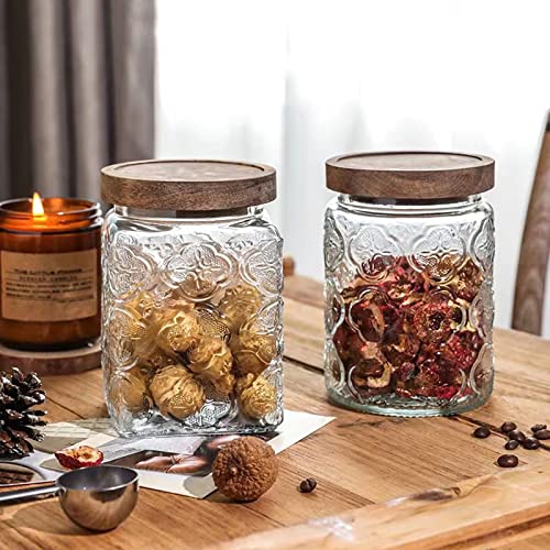 Vintage Glass Airtight Storage Jar