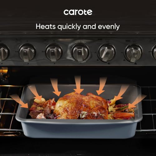 9 Piece Nonstick Stackable Baking Pans Set