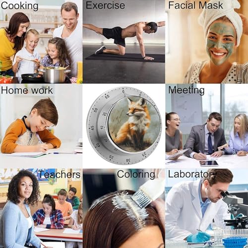 Fox Kitchen Timer (Style-2 / One Size)