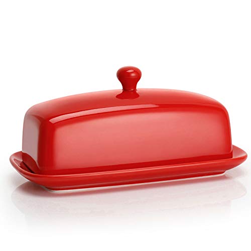 Porcelain Butter Dish with Lid