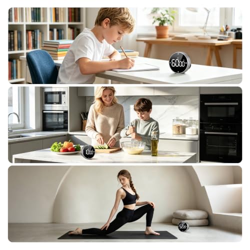 Digital Kitchen Timer (Sliver)