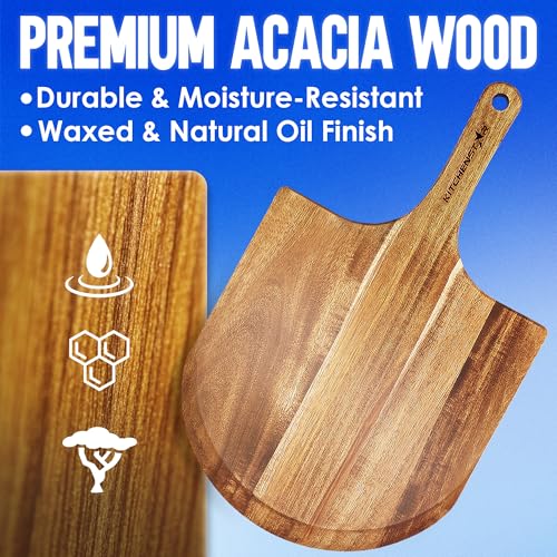 Acacia Wood Pizza Peel